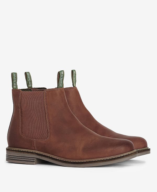 Barbour Farsley Chelsea Boots Mørkebrune | BABO88847