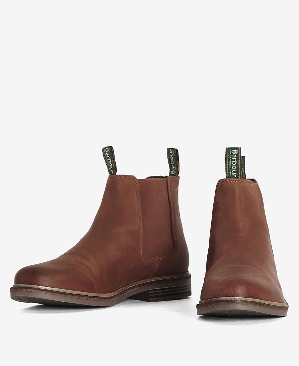 Barbour Farsley Chelsea Boots Mørkebrune | BABO88847