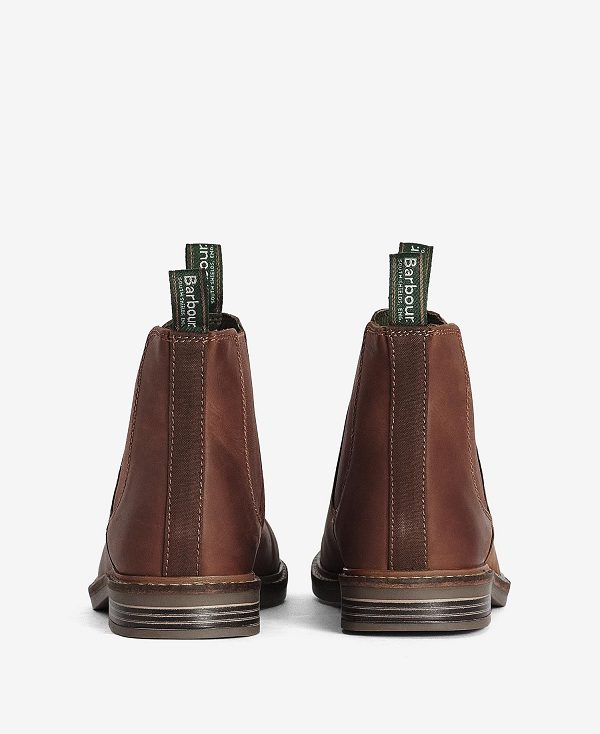 Barbour Farsley Chelsea Boots Mørkebrune | BABO88847