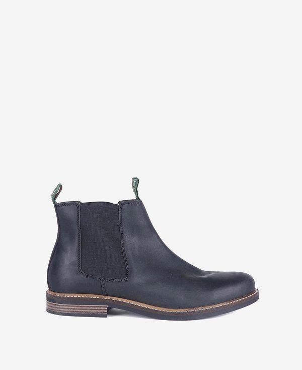 Barbour Farsley Chelsea Boots Sort | BABO88844