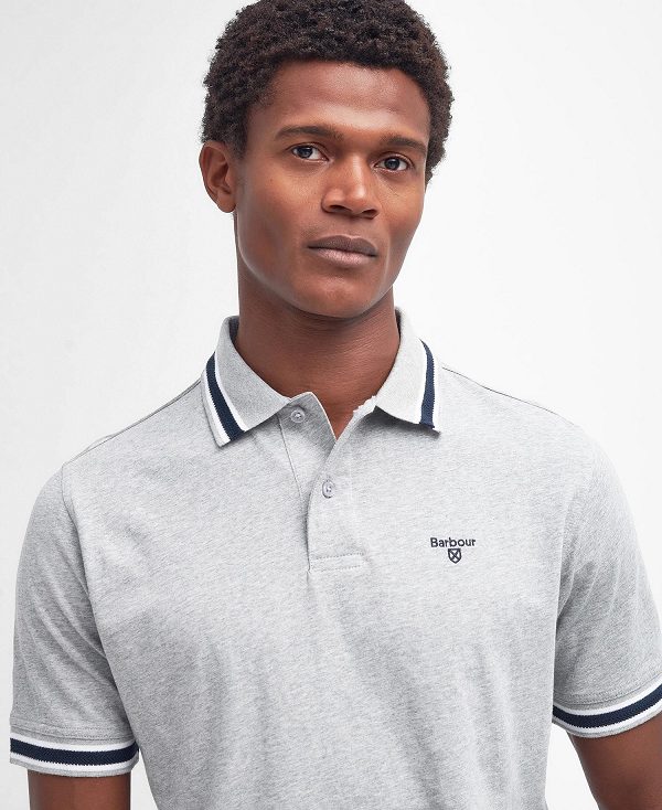 Barbour Featherstone Polo Shirt Grå | BABO88079