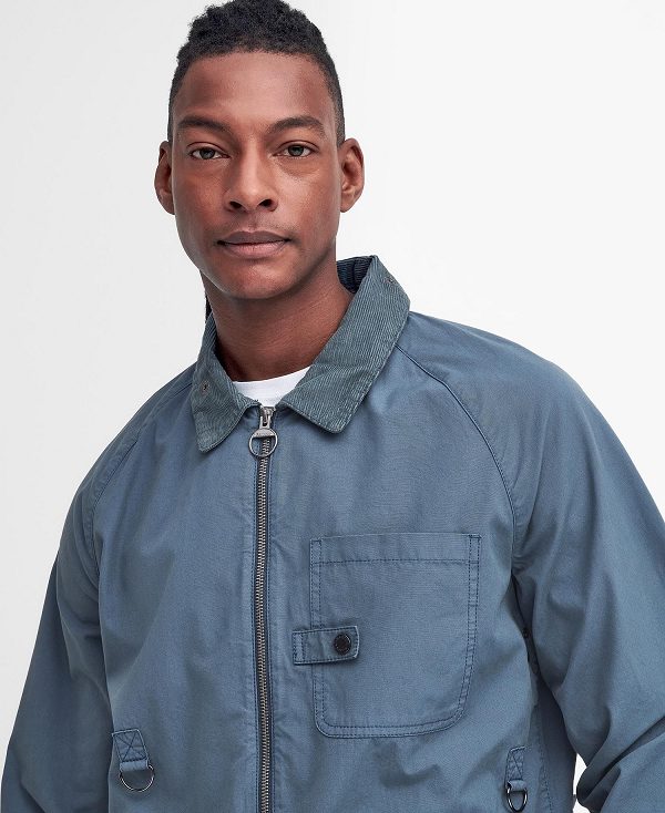 Barbour Fenton Casual Jacket Blå | BABO87488