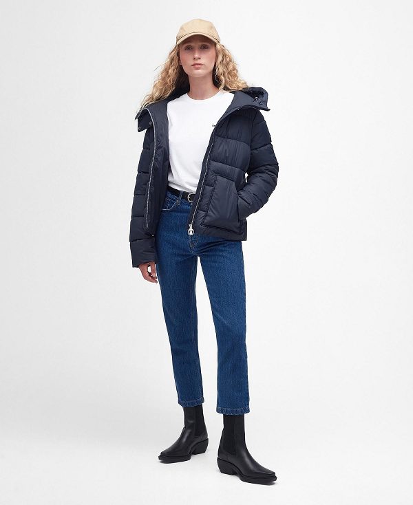 Barbour Ferndale Quilted Jacket Mørkeblå | BABO89287