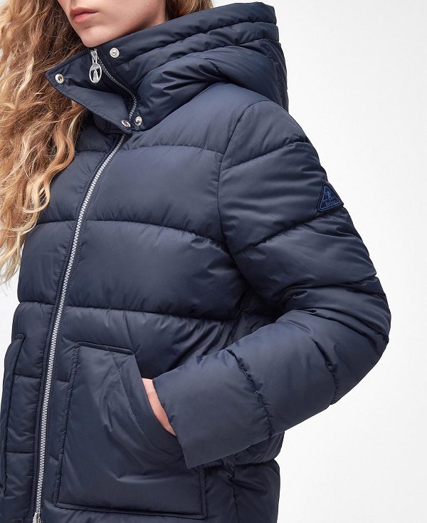 Barbour Ferndale Quilted Jacket Mørkeblå | BABO89287