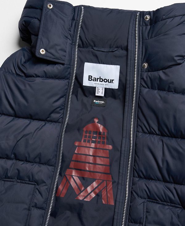 Barbour Ferndale Quilted Jacket Mørkeblå | BABO89287