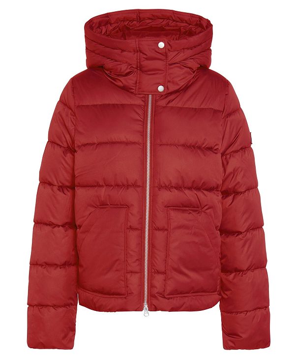 Barbour Ferndale Quilted Jacket Rød | BABO89286