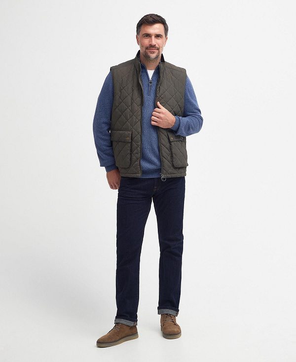 Barbour Fernwood Gilet Mørkeolivengrøn | BABO87551