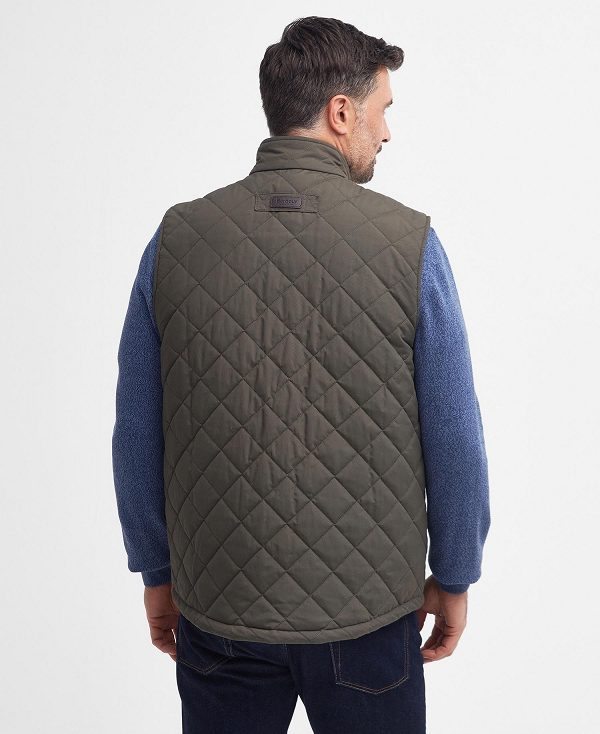 Barbour Fernwood Gilet Mørkeolivengrøn | BABO87551