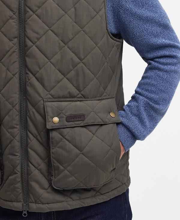 Barbour Fernwood Gilet Mørkeolivengrøn | BABO87551