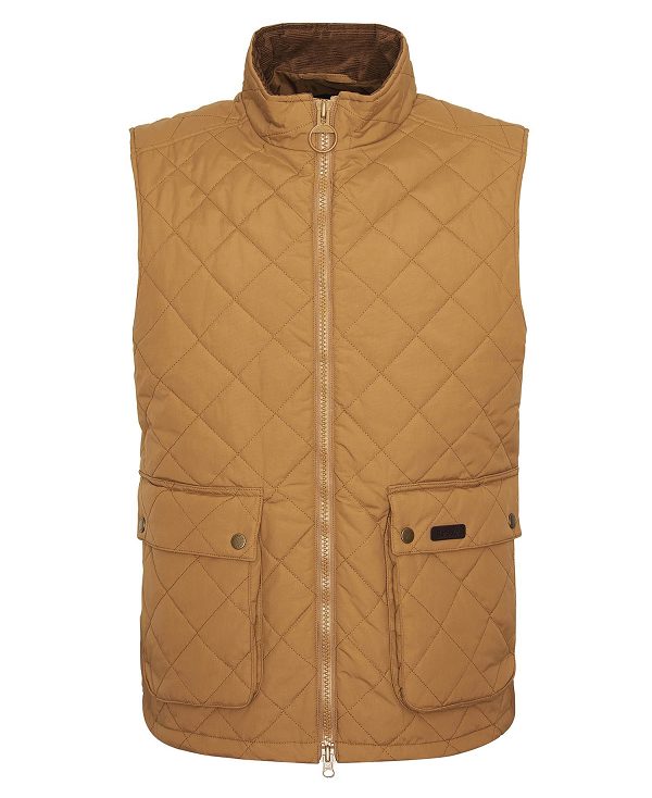 Barbour Fernwood Quilted Gilet Brune | BABO87554