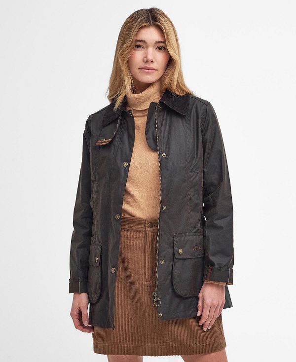 Barbour Fiddich Wax Jacket Sort | BABO89220