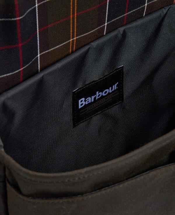 Barbour Field Waxed Satchel Brune | BABO88944