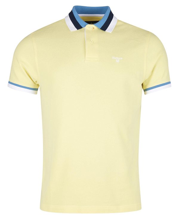 Barbour Finkle Polo Shirt Gul | BABO88013