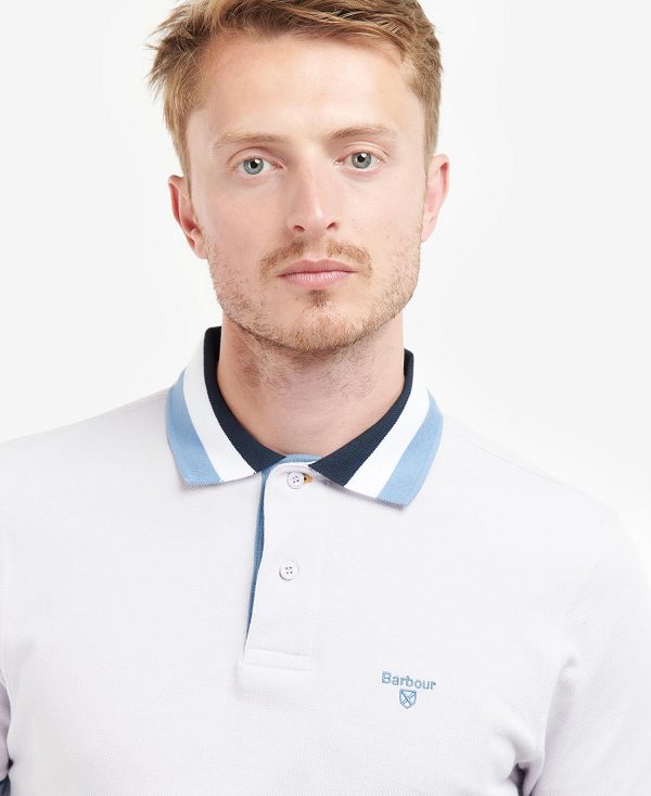 Barbour Finkle Polo Shirt Hvide | BABO88012