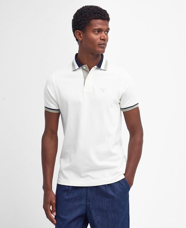 Barbour Finkle Polo Shirt Hvide | BABO88082