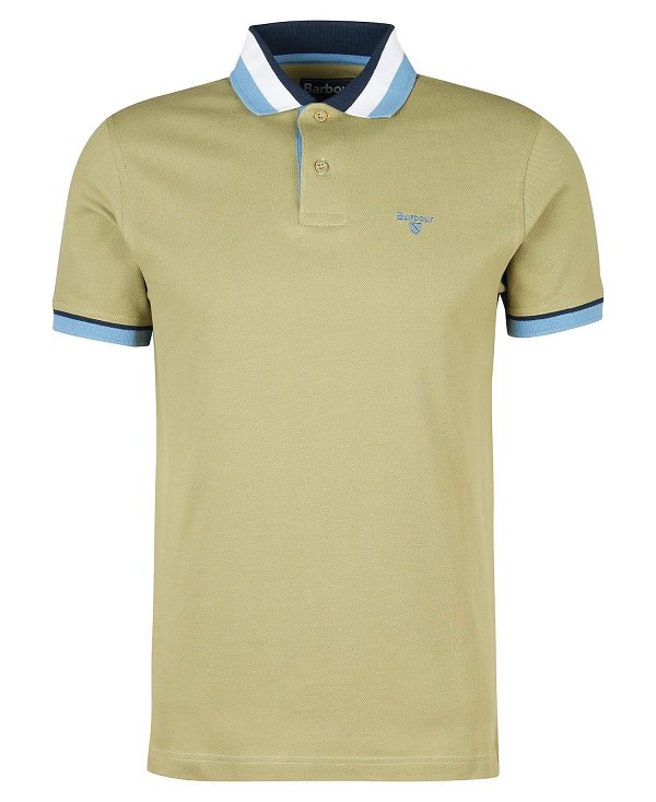 Barbour Finkle Polo Shirt Olivengrøn | BABO88020