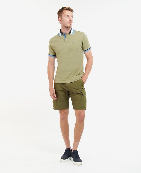 Barbour Finkle Polo Shirt Olivengrøn | BABO88020