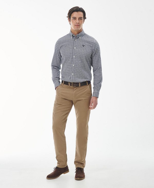 Barbour Finkle Tailored Fit Shirt Grå | BABO87872