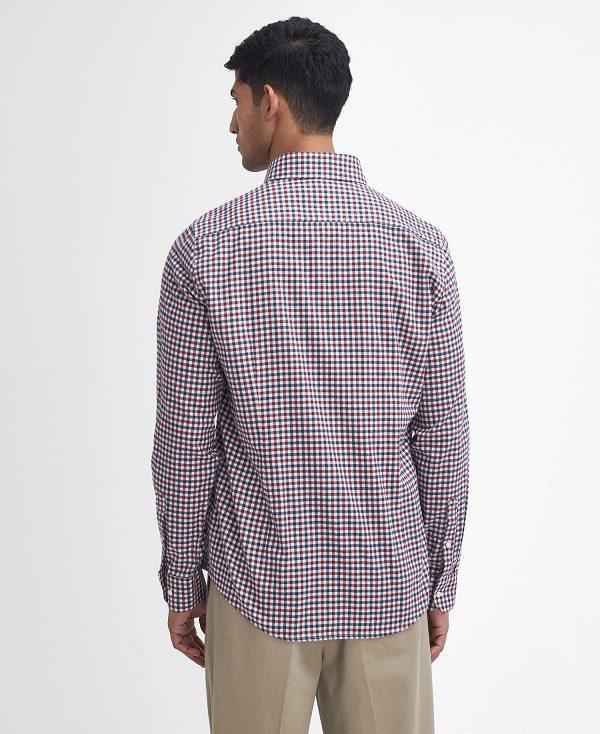 Barbour Finkle Tailored Long-sleeved Shirt Flerfarvede | BABO87869