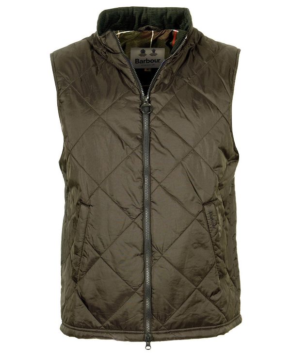 Barbour Finn Gilet Olivengrøn | BABO87579