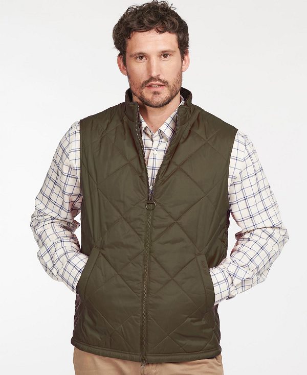 Barbour Finn Gilet Olivengrøn | BABO87579