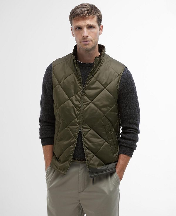 Barbour Finn Gilet Olivengrøn | BABO87579