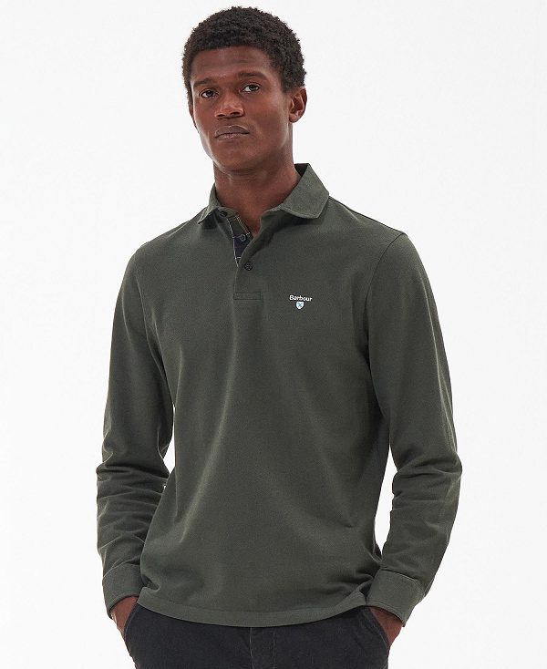 Barbour Firbank Polo Shirt Grøn | BABO88241