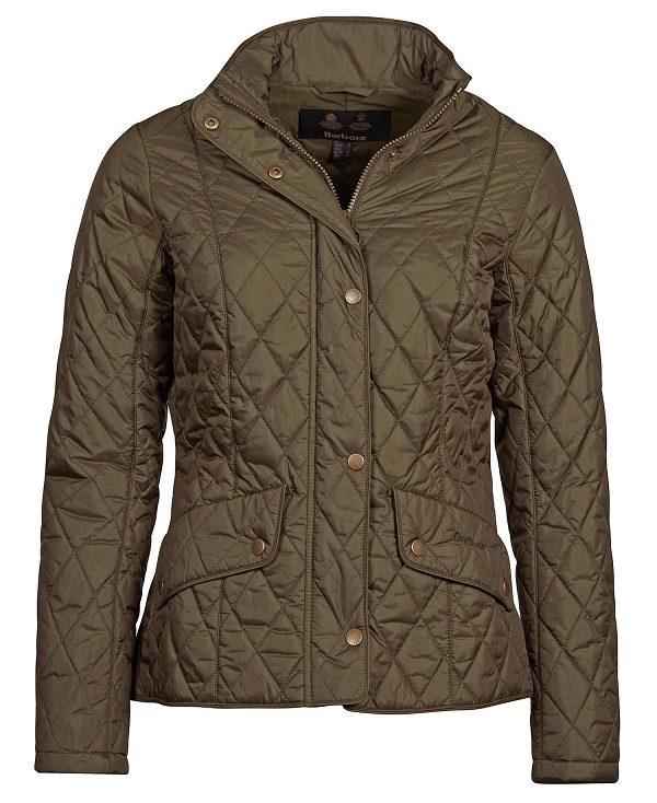 Barbour Flyweight Cavalry Quilted Jacket Olivengrøn | BABO89257