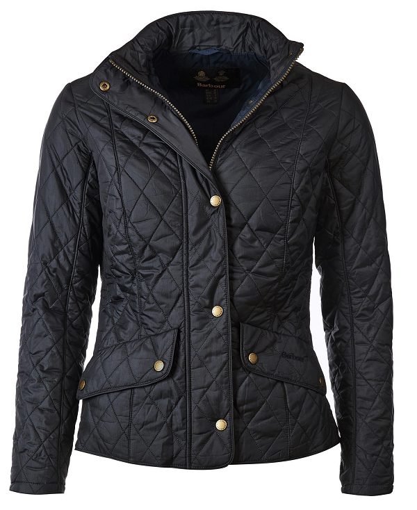 Barbour Flyweight Cavalry Quilted Jacket Sort Grå | BABO89262