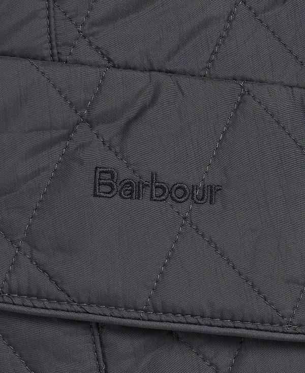 Barbour Flyweight Cavalry Quilted Jacket Sort Grå | BABO89262