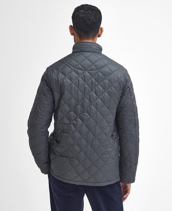 Barbour Flyweight Chelsea Quilted Jacket Dyb Grå | BABO87357