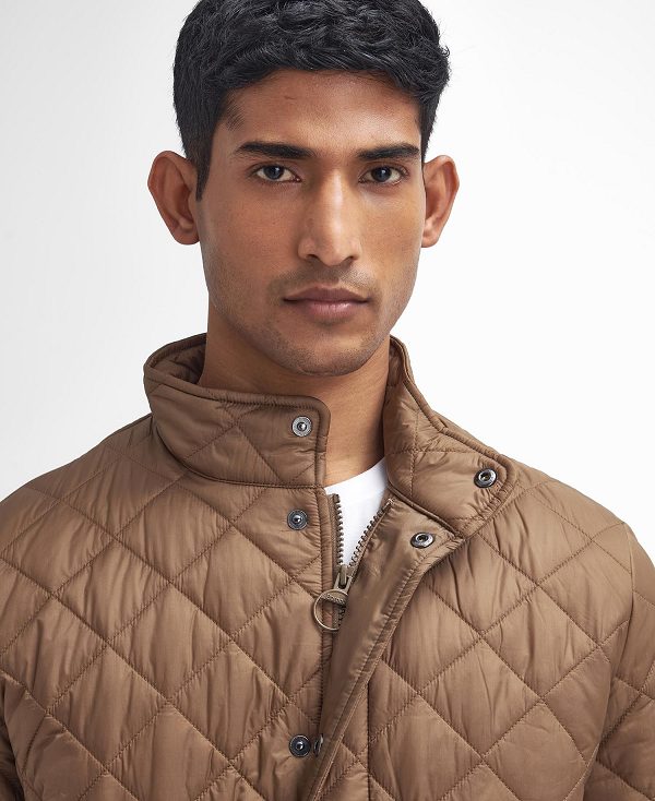 Barbour Flyweight Chelsea Quilted Jacket Brune | BABO87358