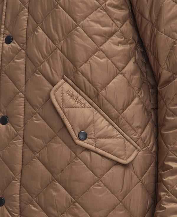 Barbour Flyweight Chelsea Quilted Jacket Brune | BABO87358