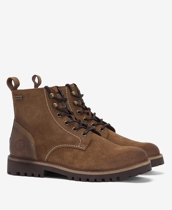 Barbour Foggy Derby Boots Brune | BABO88861