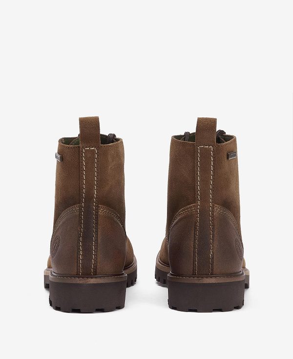 Barbour Foggy Derby Boots Brune | BABO88861