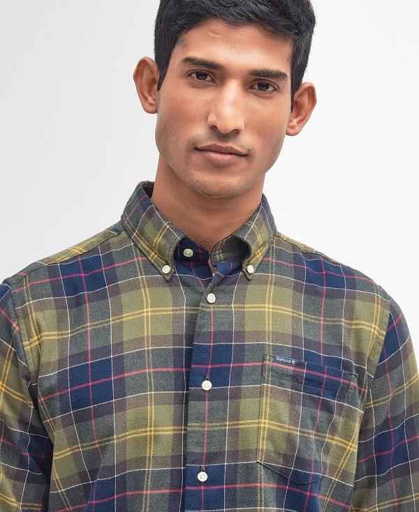 Barbour Fortrose Tailored Fit Shirt Flerfarvede | BABO87850