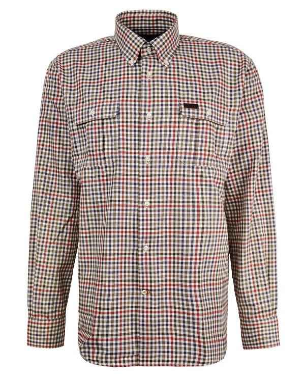 Barbour Foss Regular Fit Shirt Grøn | BABO87901