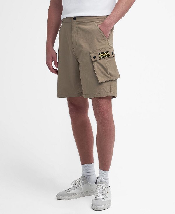 Barbour Gate Shorts Khaki | BABO88799