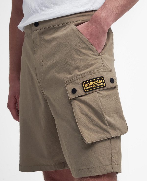 Barbour Gate Shorts Khaki | BABO88799