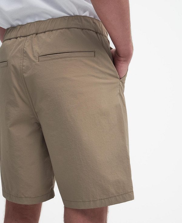 Barbour Gate Shorts Khaki | BABO88799