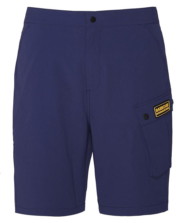 Barbour Gate Shorts Mørkeblå | BABO88797