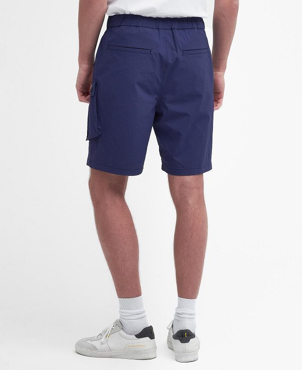 Barbour Gate Shorts Mørkeblå | BABO88797