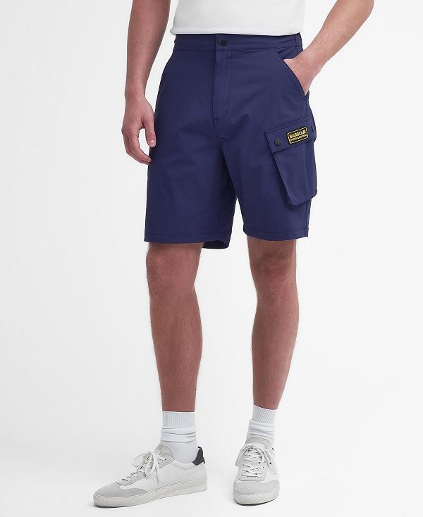 Barbour Gate Shorts Mørkeblå | BABO88797