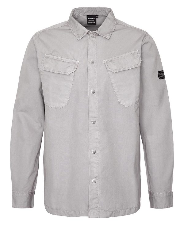 Barbour Gear Overshirt Grå | BABO87971