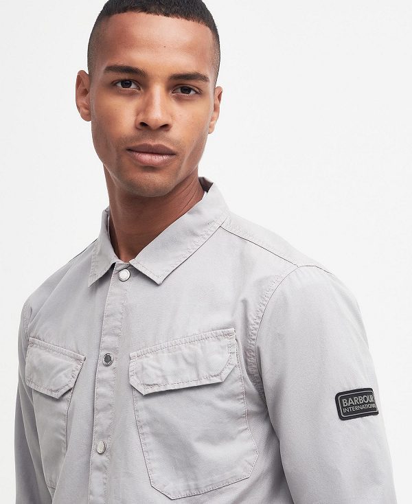 Barbour Gear Overshirt Grå | BABO87971