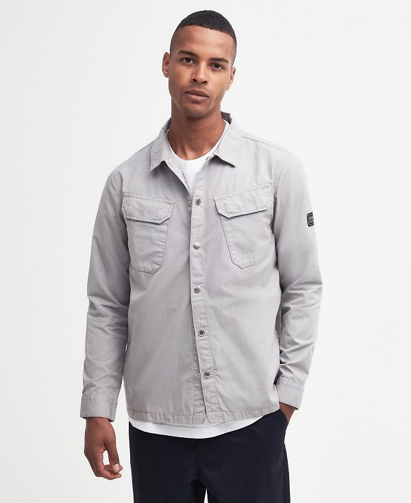 Barbour Gear Overshirt Grå | BABO87971