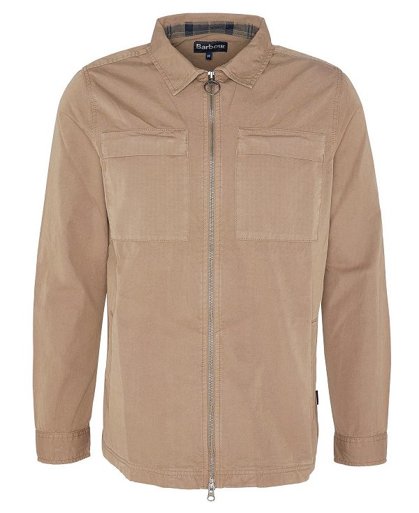 Barbour Glendale Overshirt Brune | BABO87964