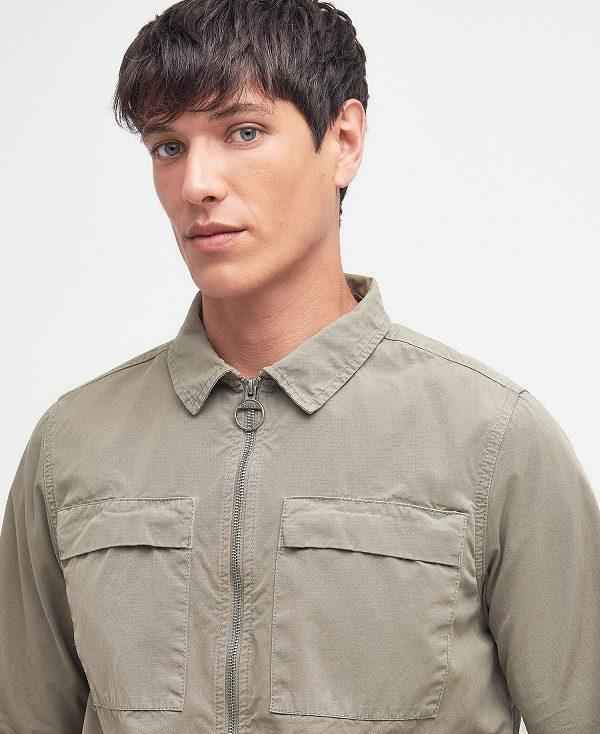 Barbour Glendale Overshirt Grøn | BABO87968