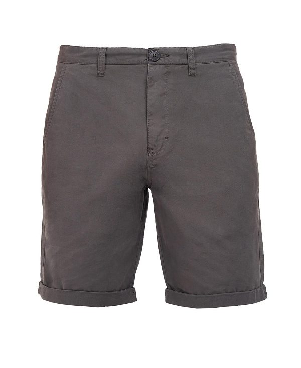 Barbour Glendale Shorts Dyb Grå | BABO88746