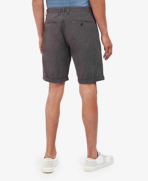 Barbour Glendale Shorts Dyb Grå | BABO88746